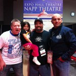 Dave Clayton, baby girl, yours truly & Glyn Dewis