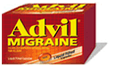 Advil liquid gels for migraines