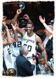 David Robinson Goes Out On Top!