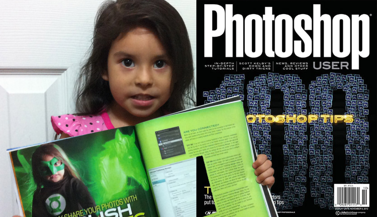 Oct 2012 Issue of Photoshop User Magazine feature article by AJ Wood